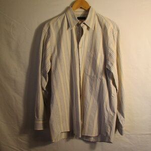 Canali men's striped dress shirt